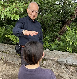 「気」の整体の施術　岩園 修